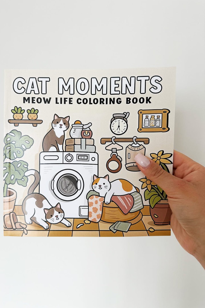 Omalovánky pro děti s kočkami 24 stran