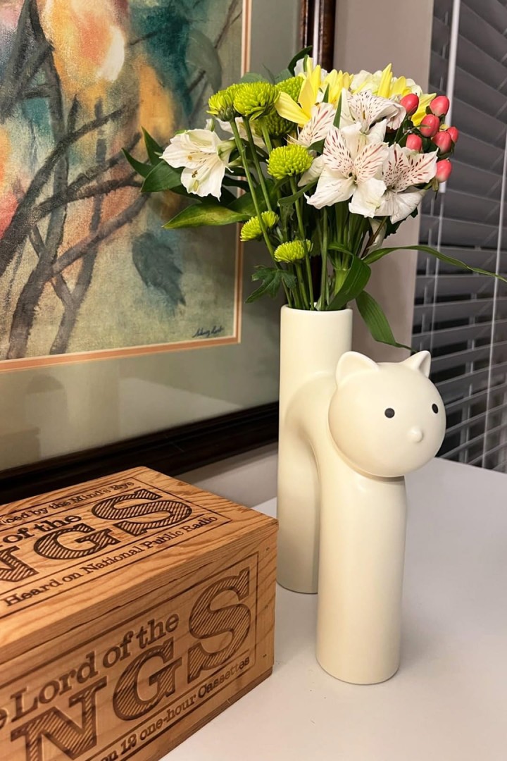 Váza ve tvaru kočky