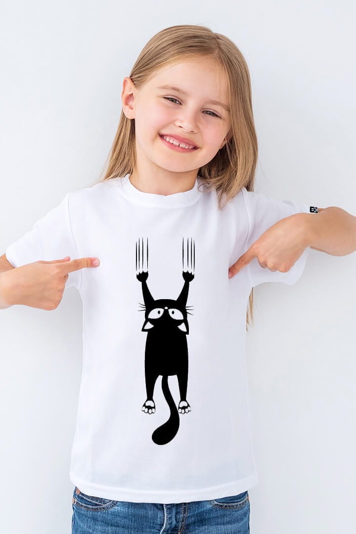 Dětské tričko Drápkatý kocour