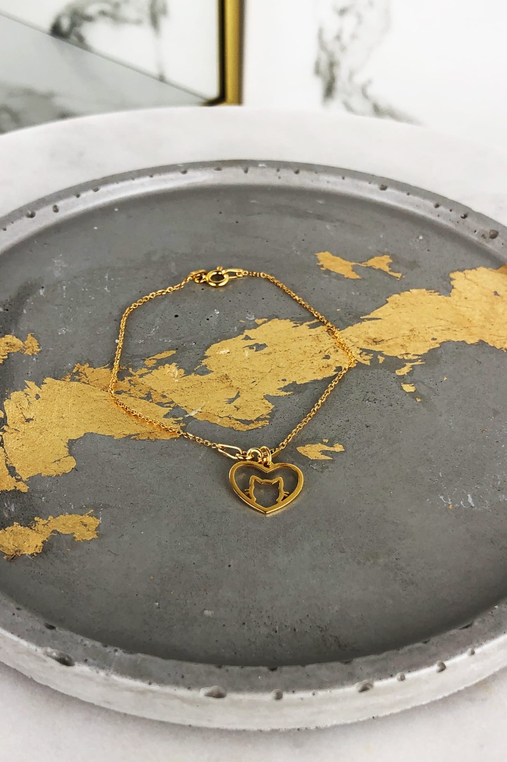 Náramek I love cats