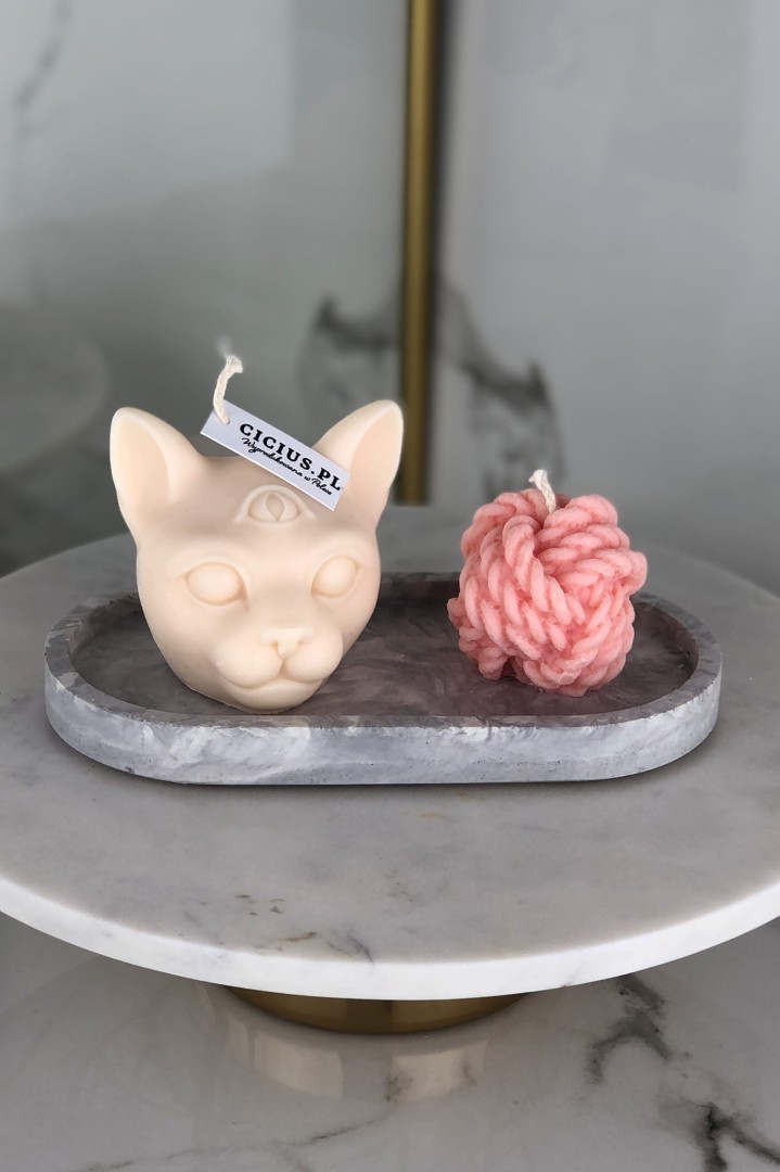 Sójová svíčka Kočičí hlava