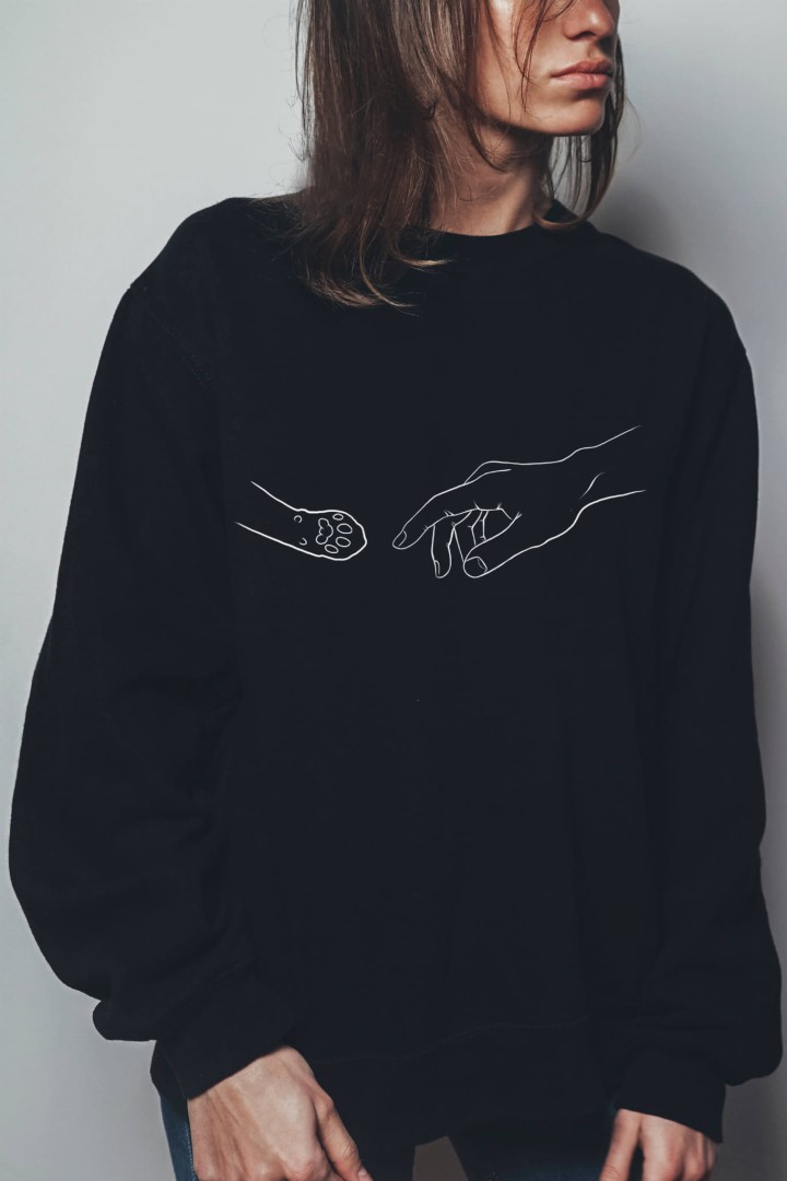 Mikina Stvoření kočky