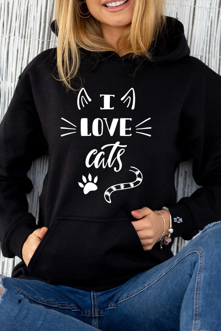 Mikina I Love Cats