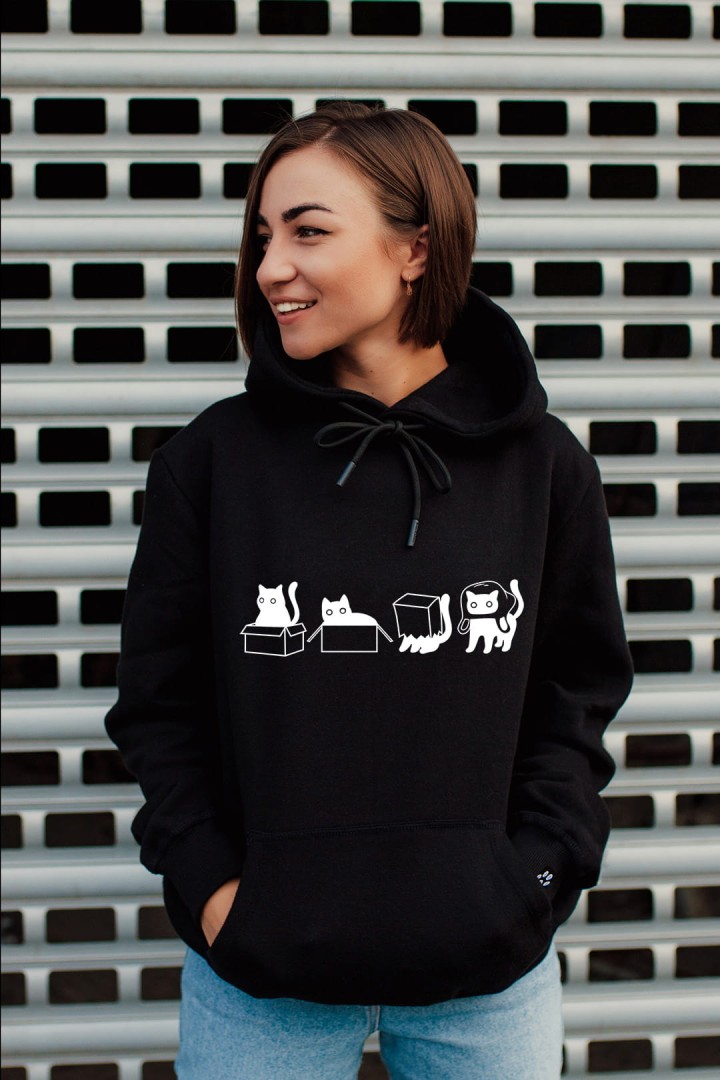 Mikina Kočičí