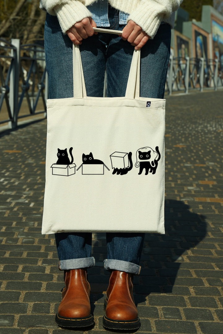 Nákupní tašky Kočičí