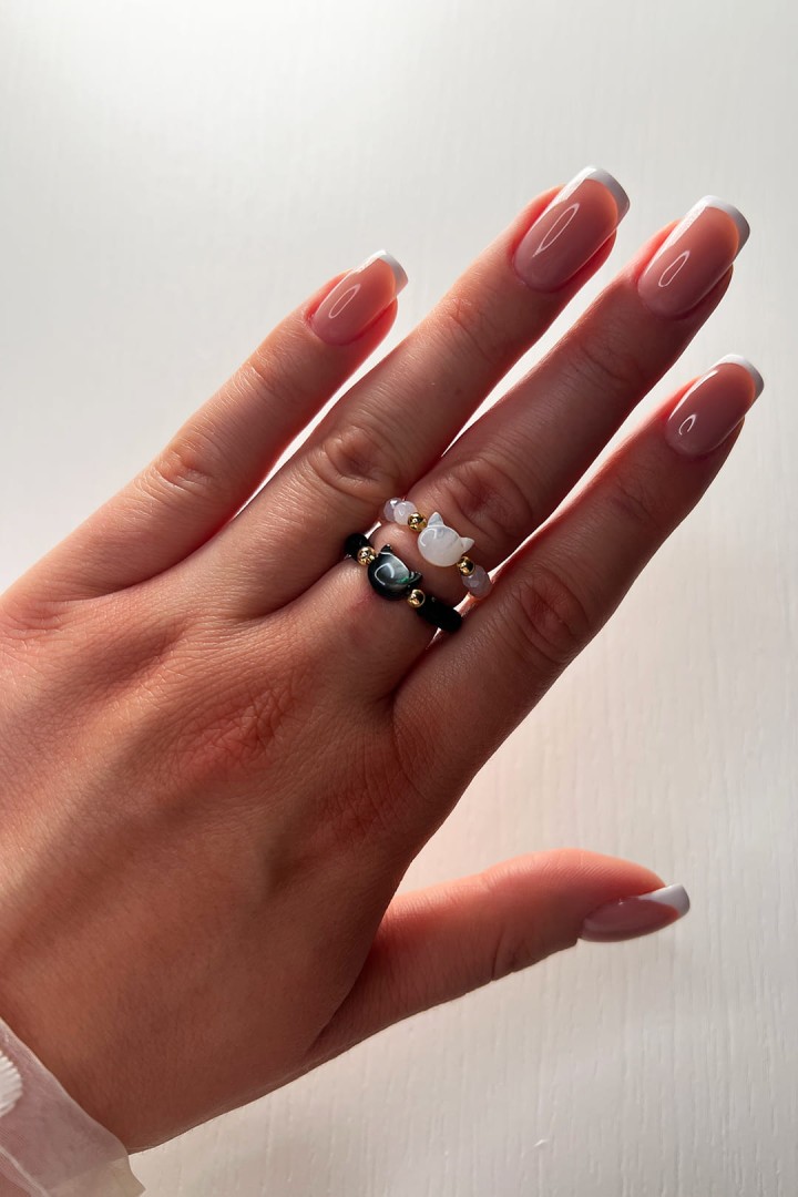 Prsten s kočkou ideální pro kočkaře