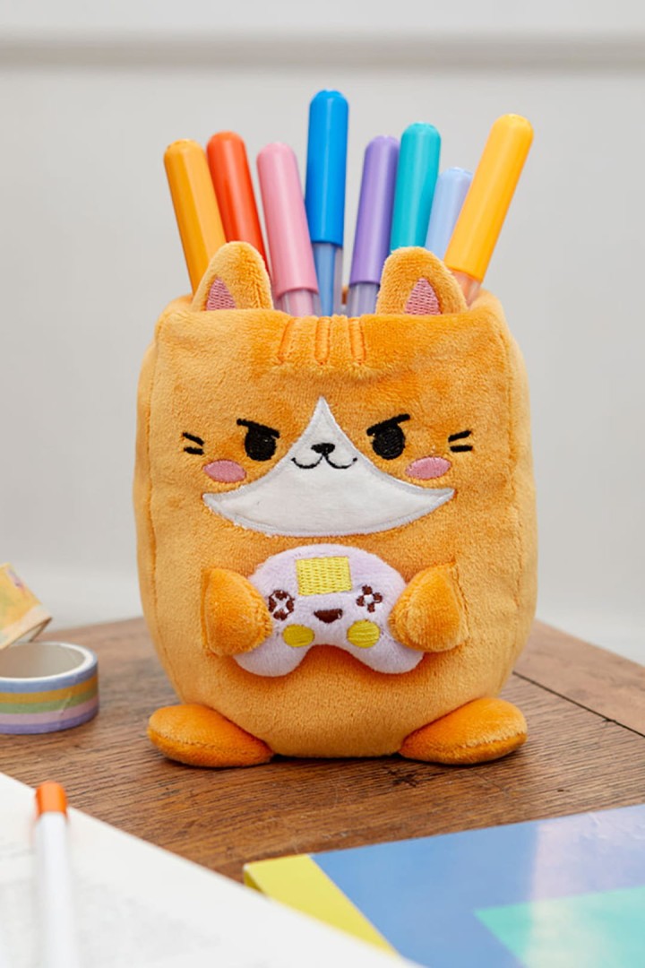 Stolní organizér ve tvaru kočky